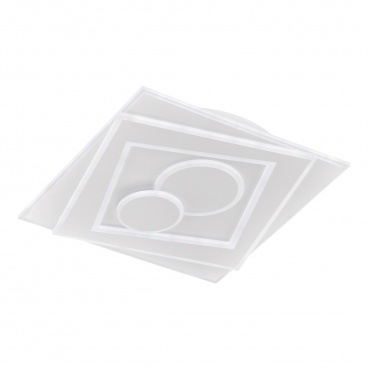 Fischer Honsel Led Πλαφονιέρα Φωτιστικό Οροφής Ratio Λευκό 50x50 (20136)