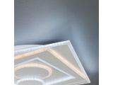 Fischer Honsel Led Πλαφονιέρα Φωτιστικό Οροφής Ratio Λευκό 50x50 (20136)