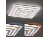Fischer Honsel Led Πλαφονιέρα Φωτιστικό Οροφής Gorden Λευκό 60x60 (20055)