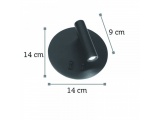 InLight Led Επιτοίχιο Φωτιστικό Μαύρο (43418)