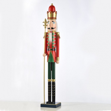 Ξύλινος Καρυοθραύστης Βασιλιάς 60cm (X026003)