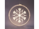 Led Διακοσμητικό 3D ACRYLIC SNOWFLAKE 36 Led Θερμά (X083612510)