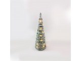 Επιτραπέζιο GREEN RATTAN SNOWY Δέντρο 30 Led Θερμά 50cm (X1130119)