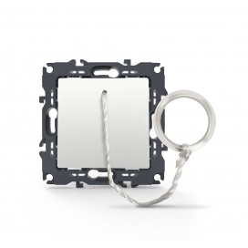 Acaelec Prime Μπουτόν Τραβηχτό με Κλιπ 1P Λευκό (1000112401)