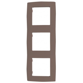 Acaelec Prime Πλαίσιο 3 Θέσεων Εκρού (1000119211)