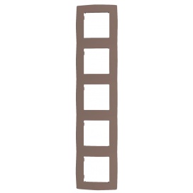 Acaelec Prime Πλαίσιο 5 Θέσεων Εκρού (1000119411)