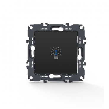 Acaelec Prime Μπουτόν Κλιμακοστασίου με Led Λυχνία Ματ Ανθρακί (1000112005)