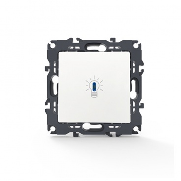 Acaelec Prime Μπουτόν Κλιμακοστασίου με Led Λυχνία Λευκό (1000112001)