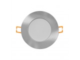LED SMD ΑΣΗΜΙ χωνευτό φωτιστικό οροφής 5W 120° 4000K (VERA540RNMN)