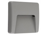 Spotlight Επιτοίχιο Led Φωτιστικό 3W 3000K Γκρι (7797)