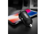 XO Διπλός USB Φορτιστής αυτοκινήτου Μαύρος (16.006.0020)
