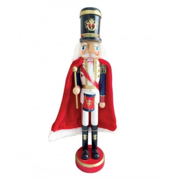 Ξύλινος Καρυοθραύστης Βασιλιάς 60cm (X026007)