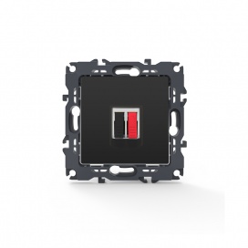 Acaelec Prime Πρίζα Ηχείων με Κλιπ Ματ Ανθρακί (1000113505)