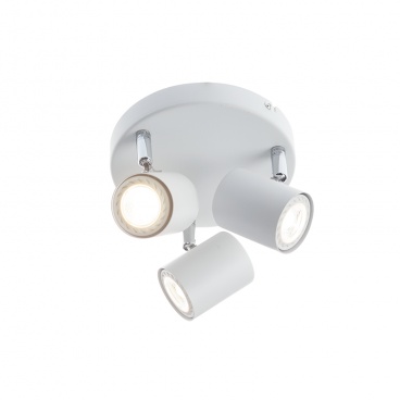 Aca Spot Οροφής 3 Φώτων Λευκό (SUH1893PW)