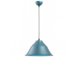Arkolight Φωτιστικό μονόφωτο αλουμίνιο steel μπλε Ε27 Φ38 (640-5/38)