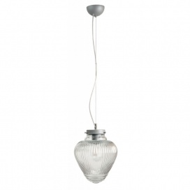 Arkolight Φωτιστικό μονόφωτο γυαλί διάφανο Ε27 Φ25 (Σ650-1/25)