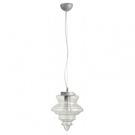 Arkolight Φωτιστικό μονόφωτο γυαλί διάφανο Ε27 Φ26 (Σ750-1/26)