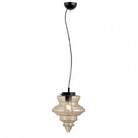 Arkolight Φωτιστικό μονόφωτο γυαλί φιμέ Ε27 Φ26 (Σ750-4/26)