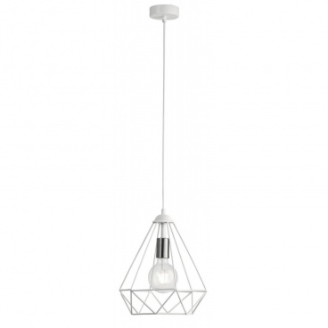 Arkolight Φωτιστικό μονόφωτο μέταλλο λευκό Ε27 Φ28 (165-1/28)