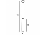Arkolight Φωτιστικό μονόφωτο αλουμίνιο στρογγυλό sand GU10 Φ6 (170-9/6)