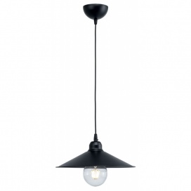 Arkolight Φωτιστικό μονόφωτο αλουμίνιο μαύρο Ε27 Φ30 (273-3/30)