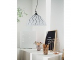 Arkolight Φωτιστικό μονόφωτο γυαλί μαύρο Ε27 Φ36 (Σ230-3/36)