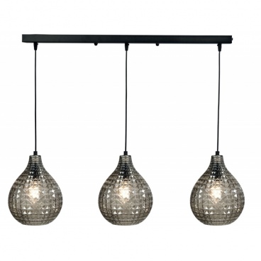 Arkolight Φωτιστικό Πολύφωτο 3Φ Μέταλλο-Γυαλί Ε27 (1850-4/3)