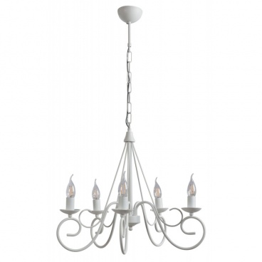 Arkolight Φωτιστικό Πολύφωτο 5Φ Μέταλλο λευκό Ε14 (1463-1/5)