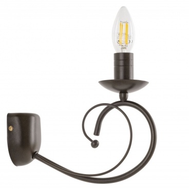 Arkolight Απλίκα Μέταλλο καφέ Ε14 (1362-2/Α1)