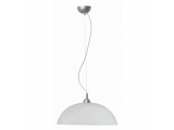Arkolight Φωτιστικό μονόφωτο γυαλί λευκό Ε27 Φ40 (Σ28293-1/40)