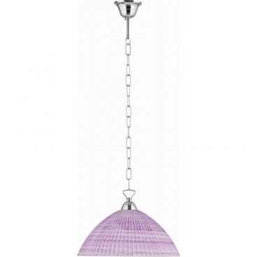 Arkolight Φωτιστικό μονόφωτο γυαλί λιλά Ε27 Φ36 (Β1126-3/36)