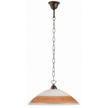Arkolight Φωτιστικό μονόφωτο γυαλί καφέ Ε27 Φ45 (Β134-3/45)