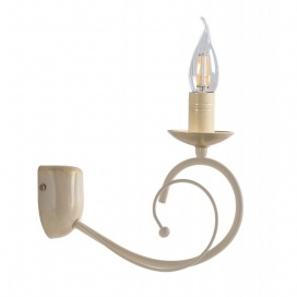 Arkolight Απλίκα Μέταλλο κρεμ-πατ. χρυσή Ε14 (1362-1/Α1)