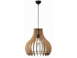 Arkolight Φωτιστικό μονόφωτο ξύλο natural Ε27 Φ42 (881-2/42)