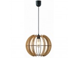 Arkolight Φωτιστικό μονόφωτο ξύλο natural Ε27 Φ32 (880-2/32)