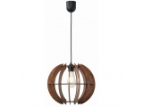 Arkolight Φωτιστικό μονόφωτο ξύλο καφέ Ε27 Φ32 (880-3/32)