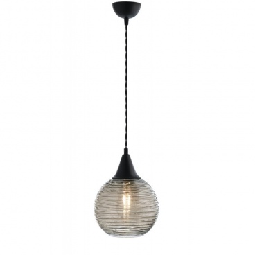 Arkolight Φωτιστικό μονόφωτο γυαλί φιμέ Ε27 Φ20 (Κ451-4/20)