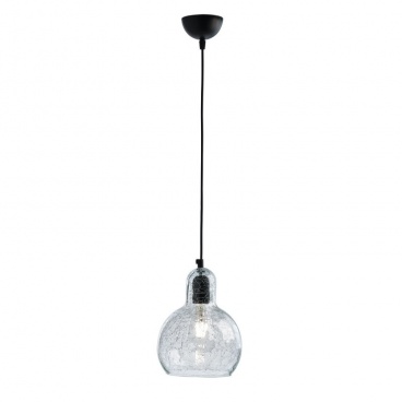 Arkolight Φωτιστικό μονόφωτο γυαλί διάφανο E27 Φ20 (Κ251-1/20)