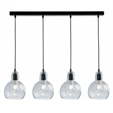 Arkolight Φωτιστικό Πολύφωτο 4Φ Μέταλλο-Γυαλί Ε27 (1251-1/4)