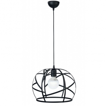 Arkolight Φωτιστικό πλέγμα μέταλλο μαύρο Ε27 Φ35 1φ (360-3/35)