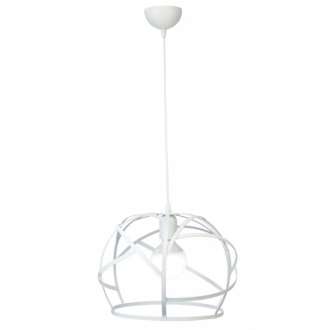 Arkolight Φωτιστικό πλέγμα μέταλλο λευκό Ε27 Φ35 1φ (360-1/35)