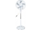 Jager Ανεμιστήρας Ορθοστάτης 50W Ø40 με Τηλεχειριστήριο Λευκός (ASF-1621R)