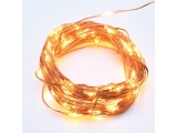 200 Led (3mm) Θερμά Λαμπάκια με Χάλκινο Καλώδιο & Πρόγραμμα (X01200122)
