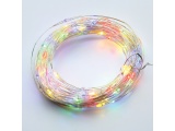 400 Led (3mm) RGB & Κίτρινα Λαμπάκια με Ασημί Καλώδιο Χαλκού & Πρόγραμμα (XSW400RGBYAF44)