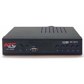 Επίγειος Ψηφιακός Δέκτης ATC HD-205 DVB-T2 H.265 (03.007.0037)