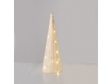 Επιτραπέζιο WHITE PAPER CONE Δέντρο 40 Mini Led Θερμά 90cm (X114011323)