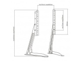 Βάση TV Επιτραπέζια ATC-2370 23"-70" (03.009.0015)
