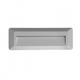 Aca LED SMD επίτοιχη απλίκα Γκρι 2W (SLIM32)