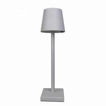 Spotlight Επαναφορτιζόμενο Led Επιτραπέζιο Φωτιστικό 2W Λευκό (6589)