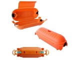 Spotlight Αδιάβροχο Κουτί Στεγάνωσης Σύνδεσης Φις Πορτοκαλί (7027)